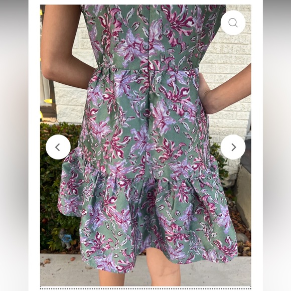 Floral Tapestry Mini Dress - Picture 2 of 6